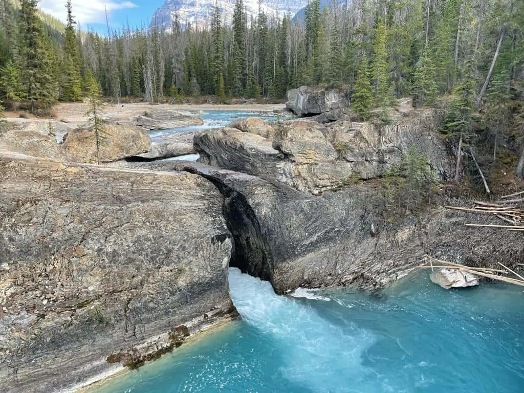 Kanada Nature Bridge Yoho National Park