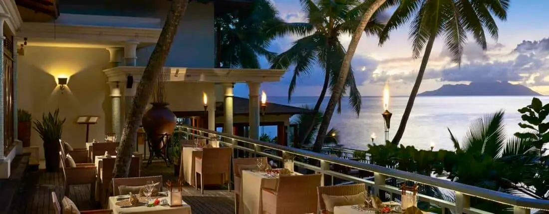 restaurant hilton seychellen