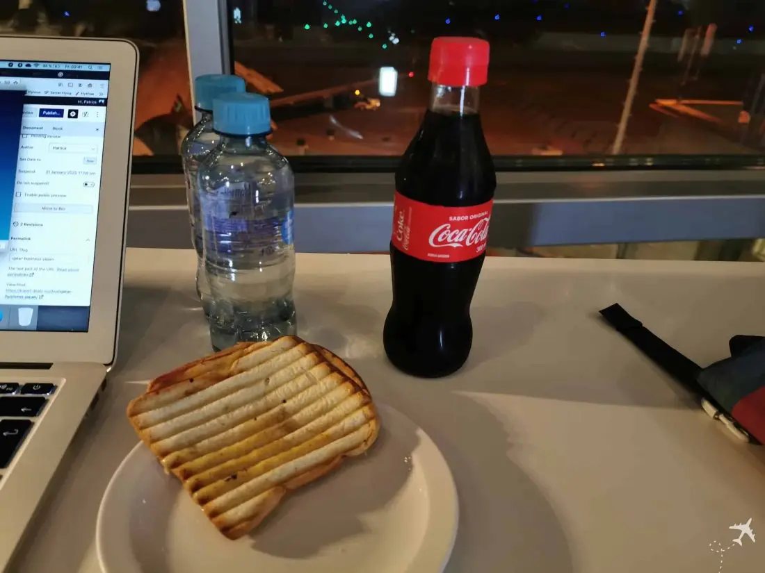 Avianca Diamond Lounge BOG Toast