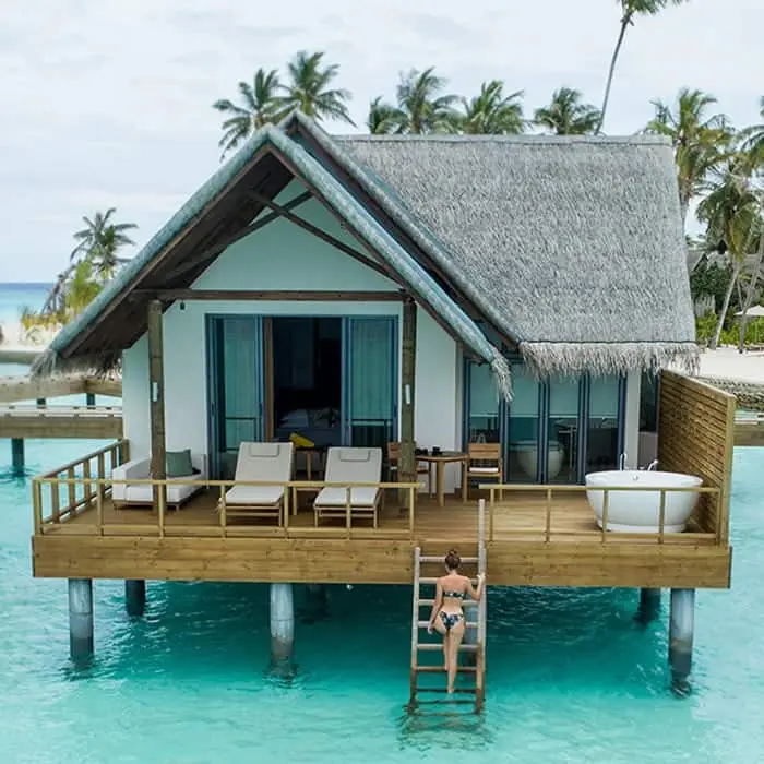 Fushifaru Maldives Jacuzzi Water Villa