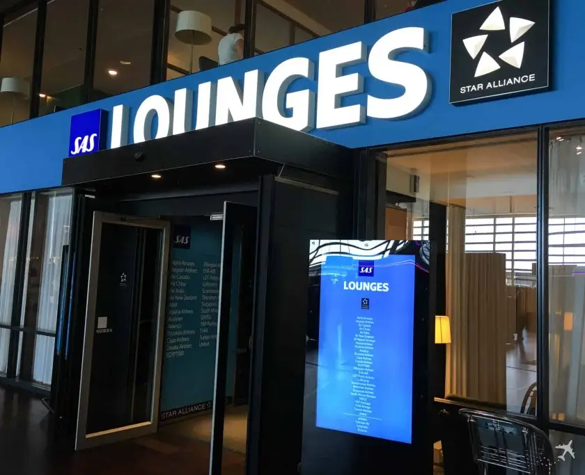 SAS Lounge Copenhagen