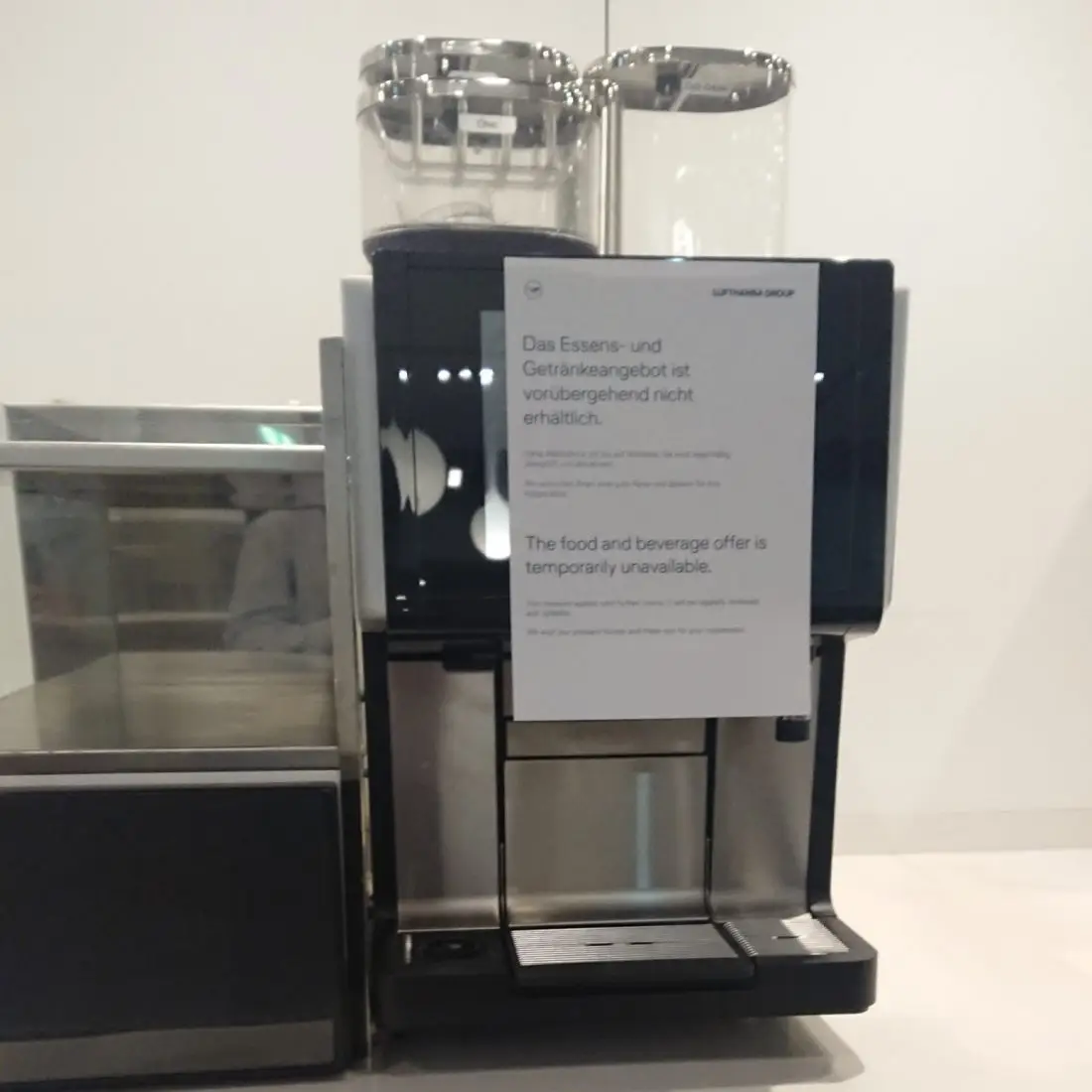LH Lounge Corona Kaffeemaschine