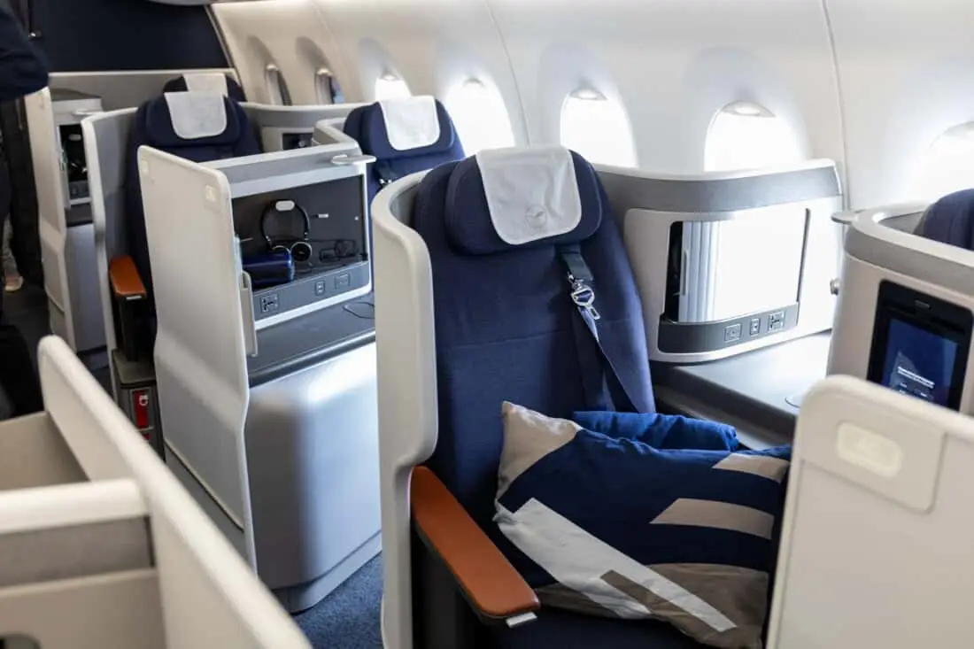 Lufthansa Allegris Business Kabine aussen