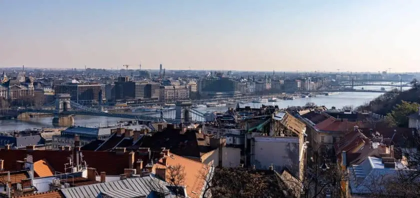 Budapest Panorama Kettenbrücke