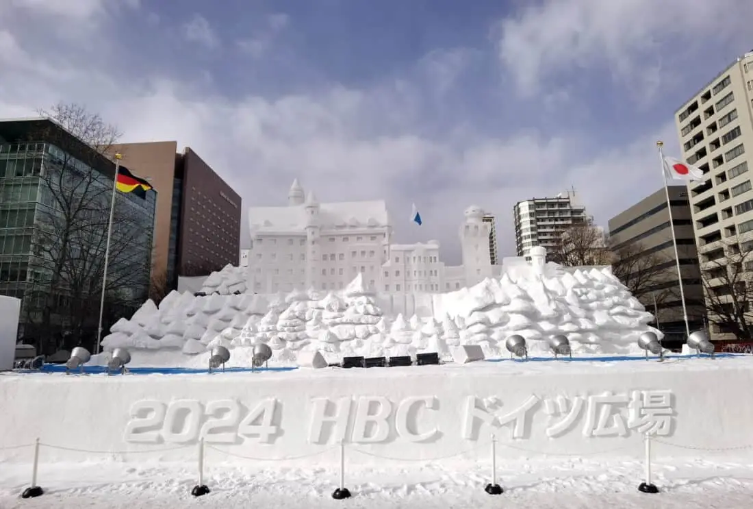 Sapporo Snow Festival Neuschwanstein