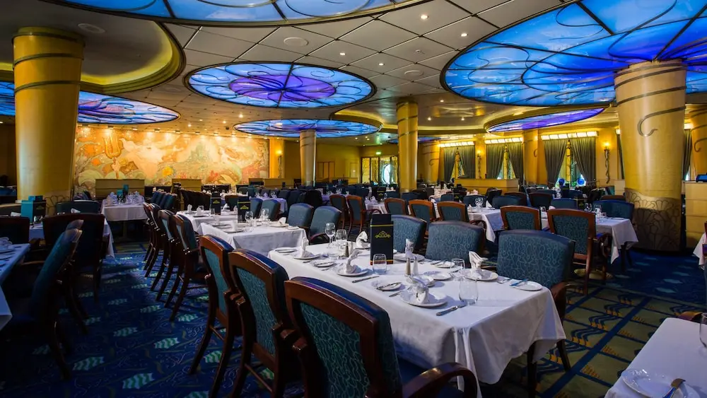 Disney Wonder - Restaurant Triton's