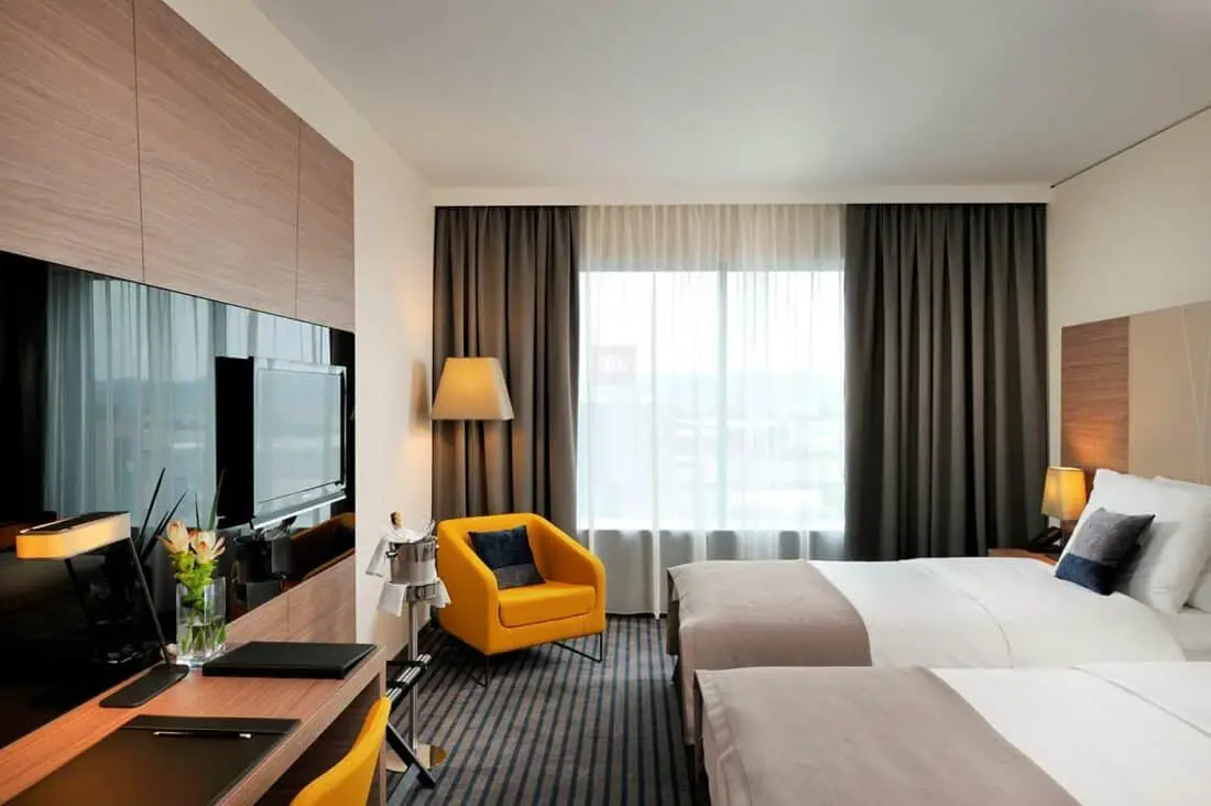 Radisson Blu Plaza Hotel Ljubljana Superior Zimmer