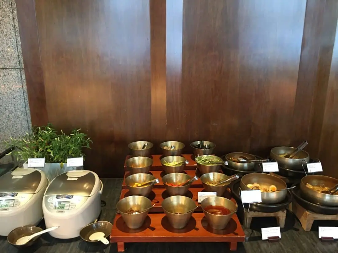 InterContinental Hanoi Fruhstuck Beilagen