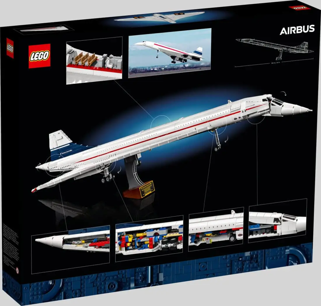 Lego Concorde Karton