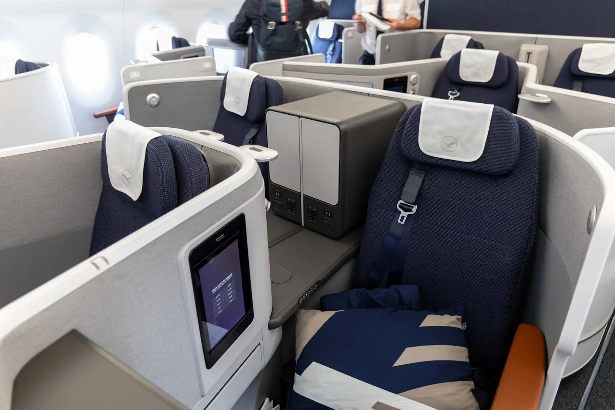 Lufthansa Allegris Business Kabine Mitte