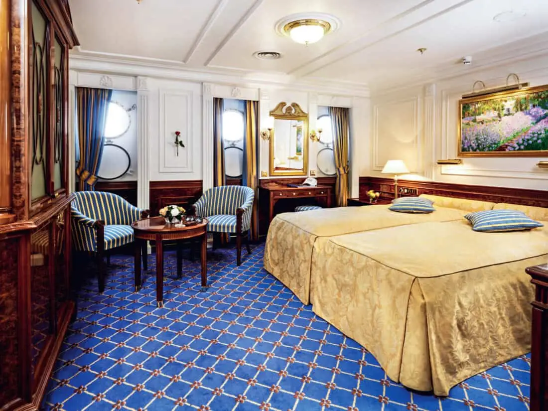 Sea Cloud II - Deluxe-Außenkabine