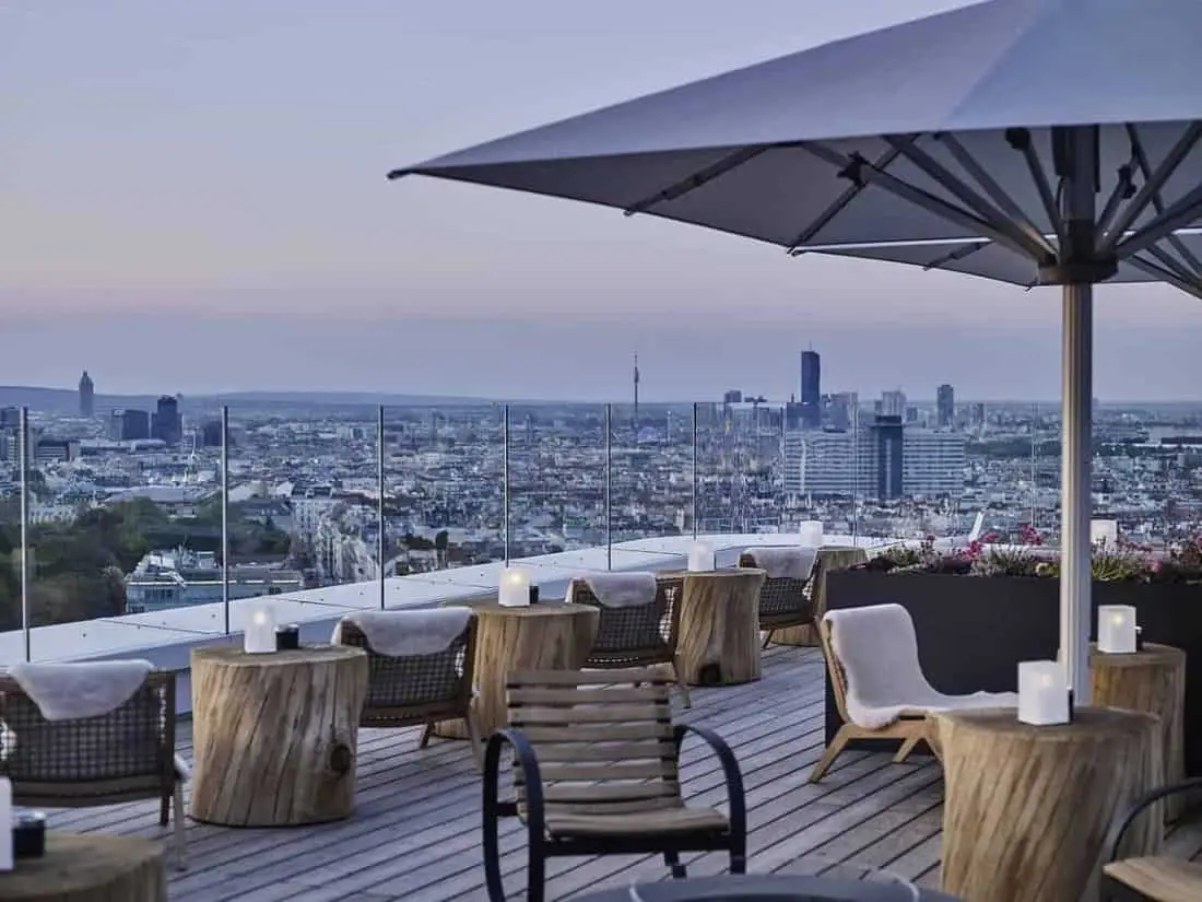 rooftop bar andaz wien