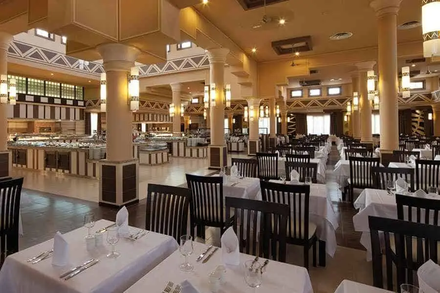 restaurante menu riu touareg
