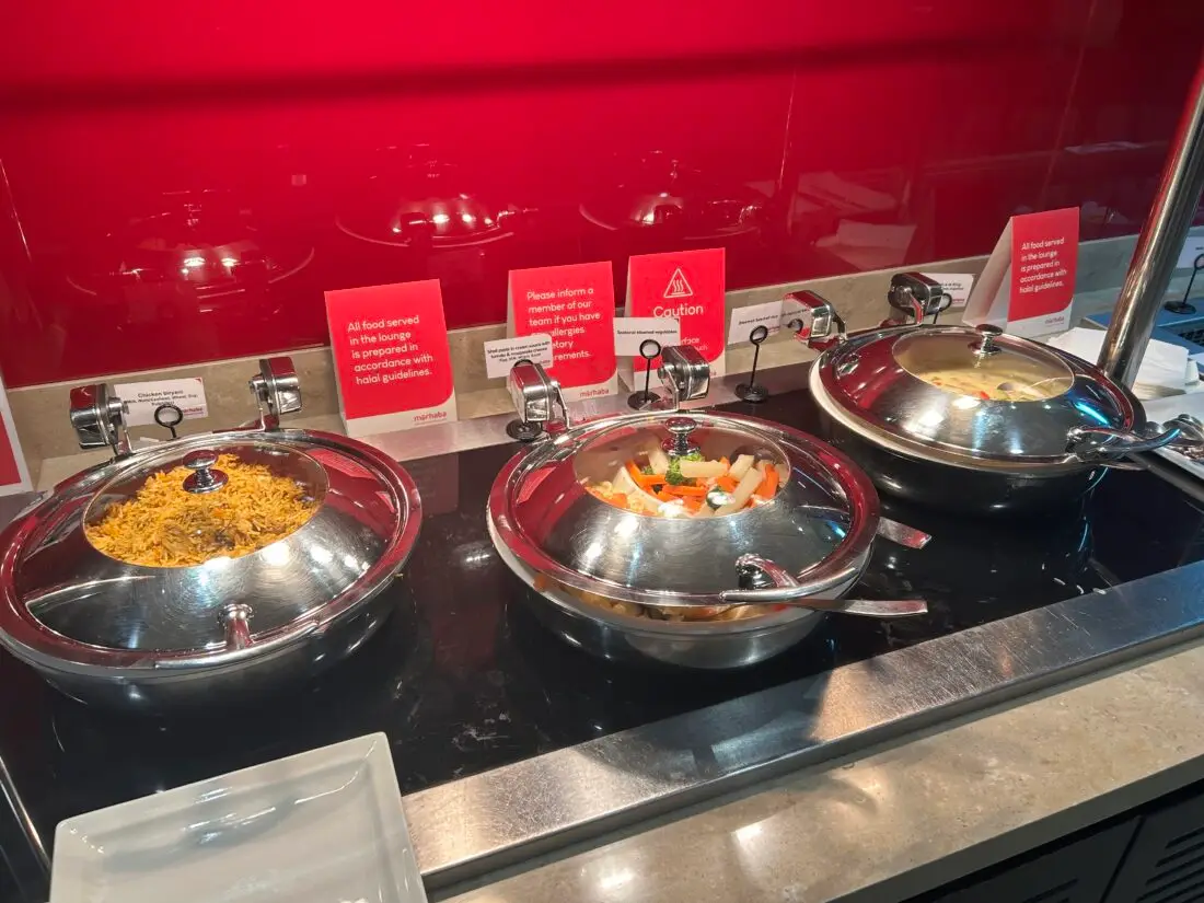 Merhaba Lounge Dubai DWC Warmes Essen