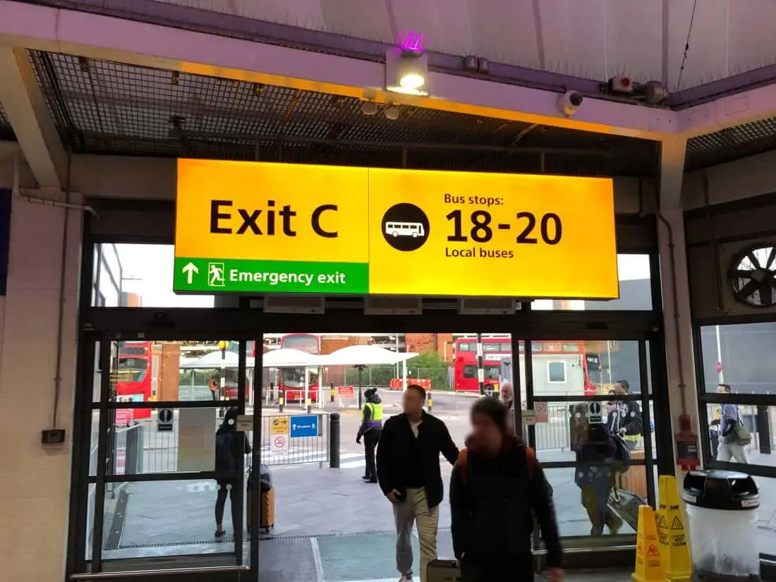 London LHR Busbahnhof