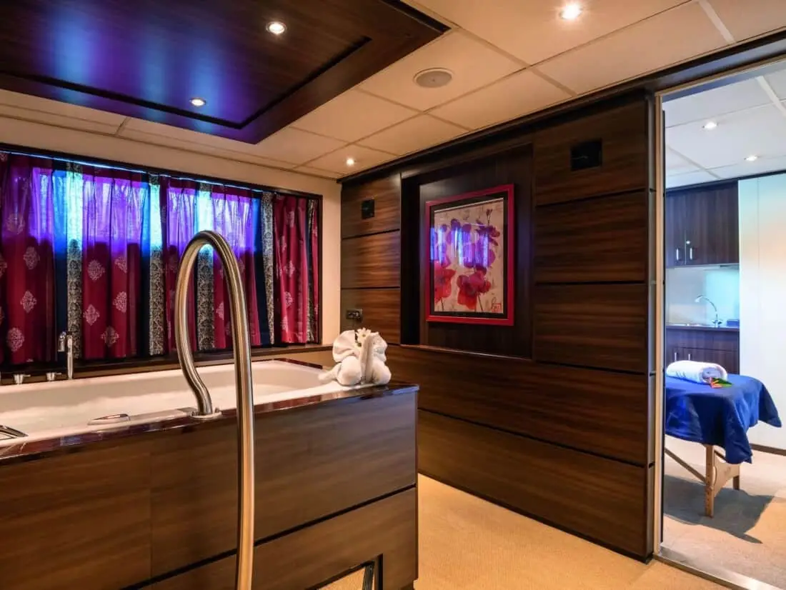 Wellnessbereich © Lueftner Cruises 