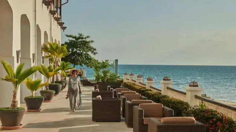 Aussenbereich Park Hyatt Sansibar