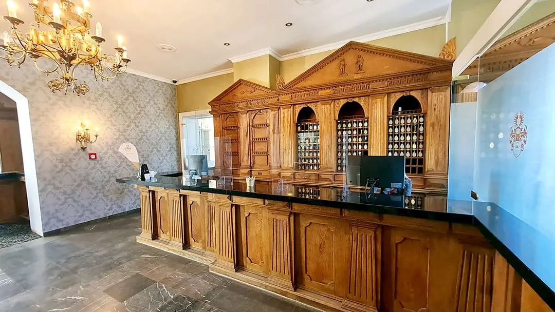 Schlosshotel Klink - Rezeption