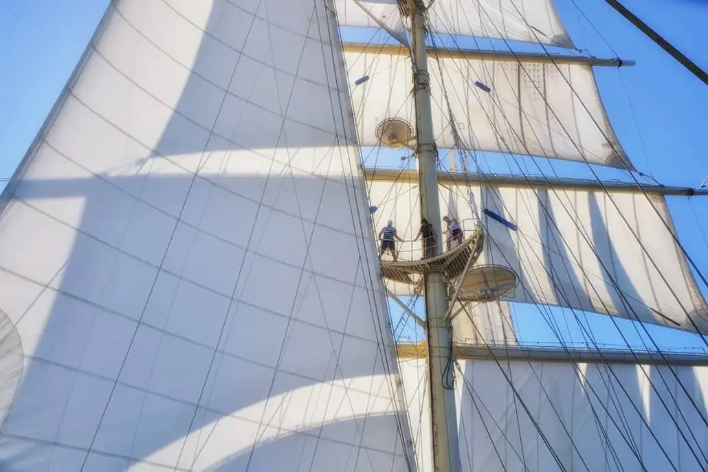 Star Clipper Segel und Mast