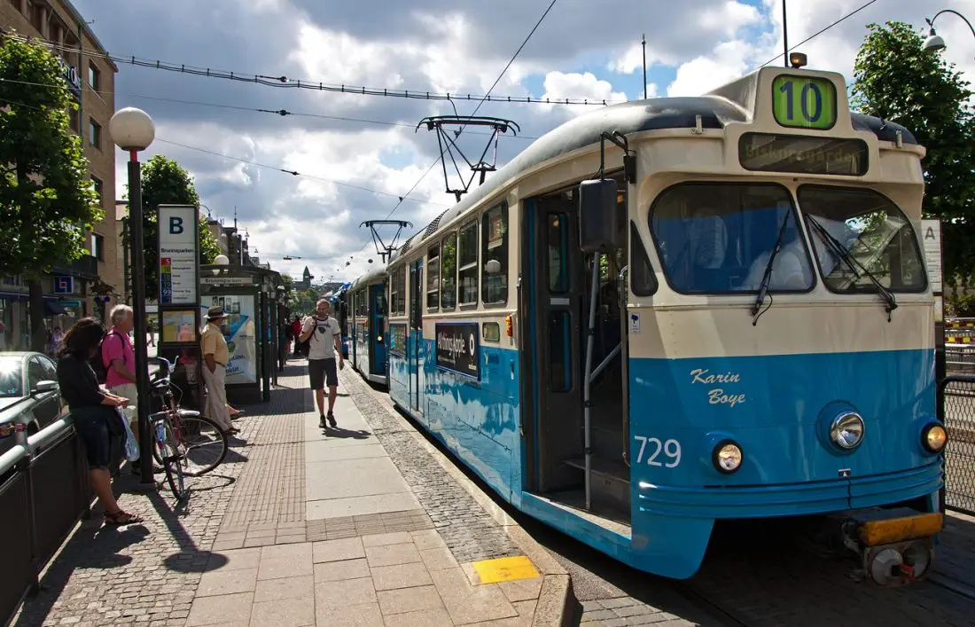 Straßenbahn - Göteborg, Schweden