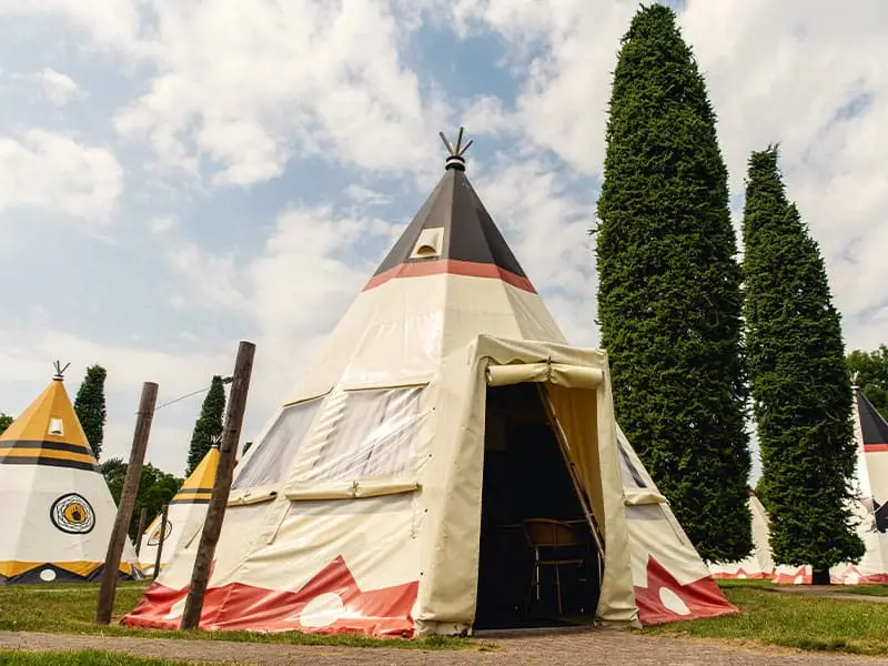 Wigwam deluxe Slagharen 5