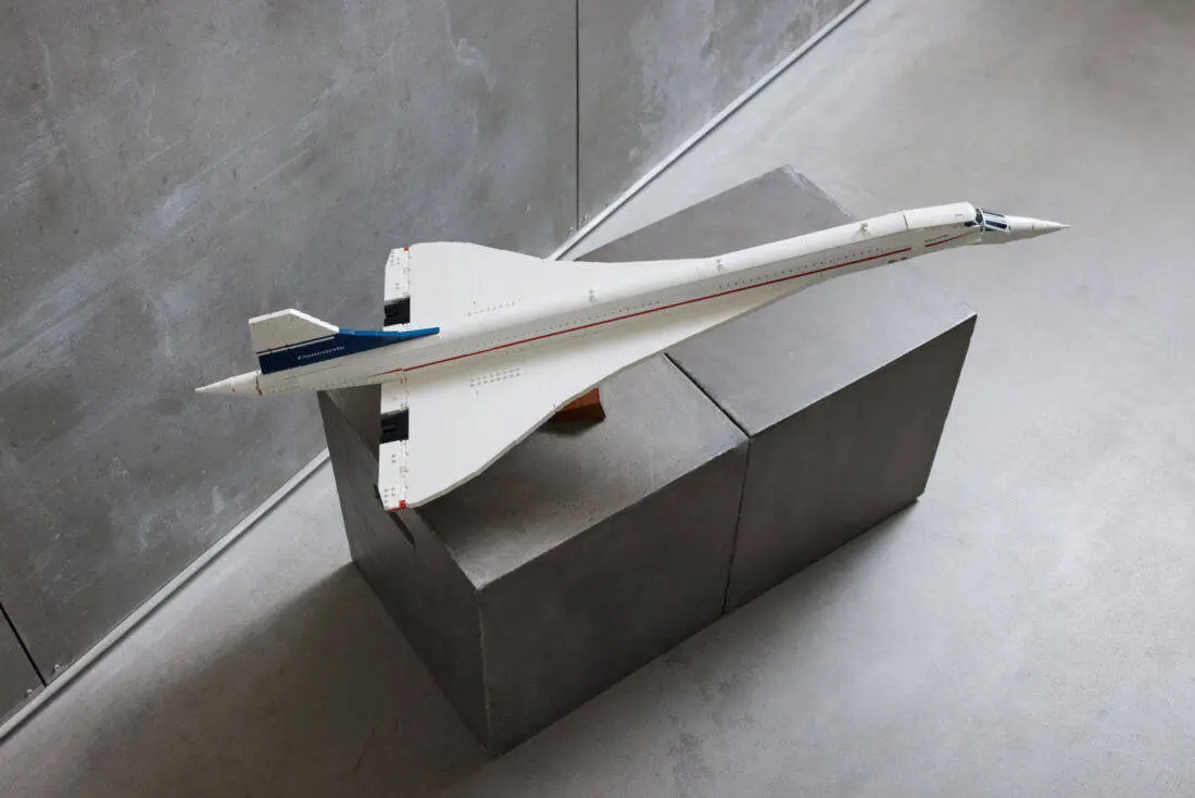 Lego Concorde oben