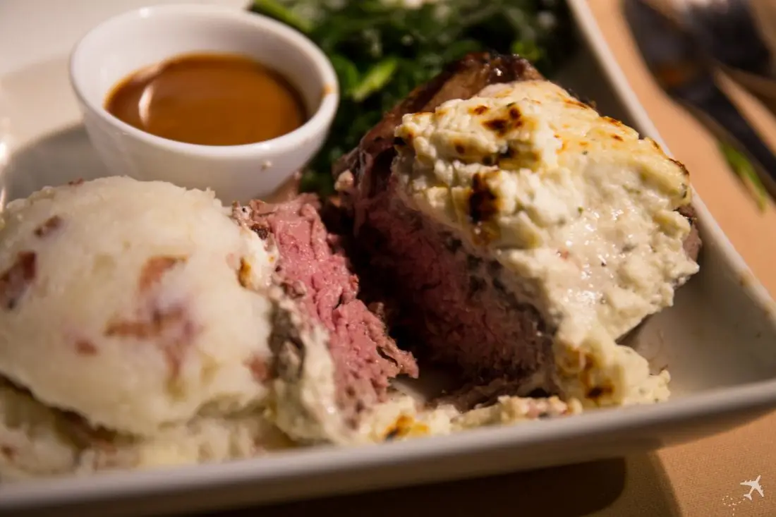 American Airlines Business Class Beef Filet