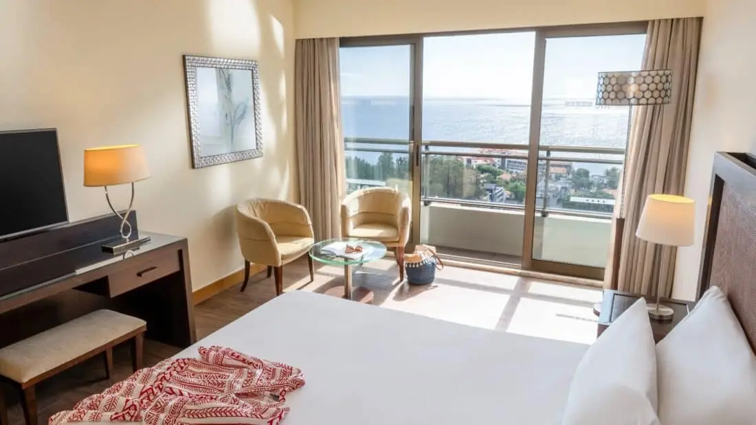 tui blue madeira gardens Suite sea view type bedroom