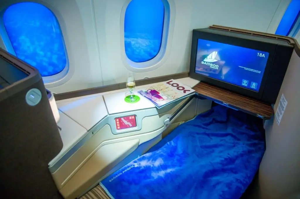 Bamboo Airways Business Class Boeing 787 Sitz