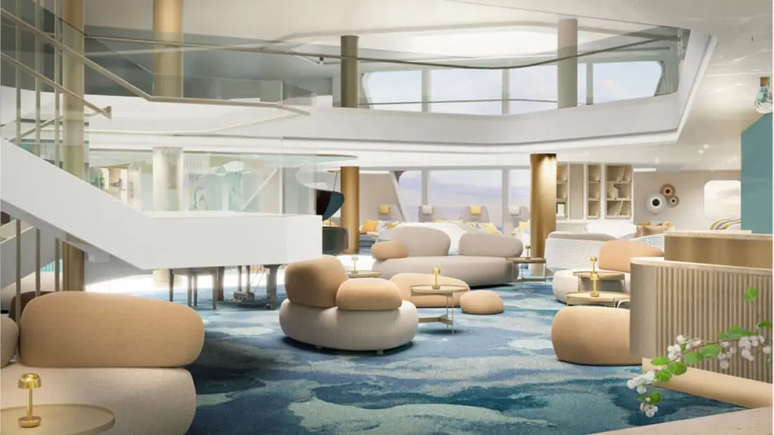 Mein Schiff Flow - Atrium und Lobby