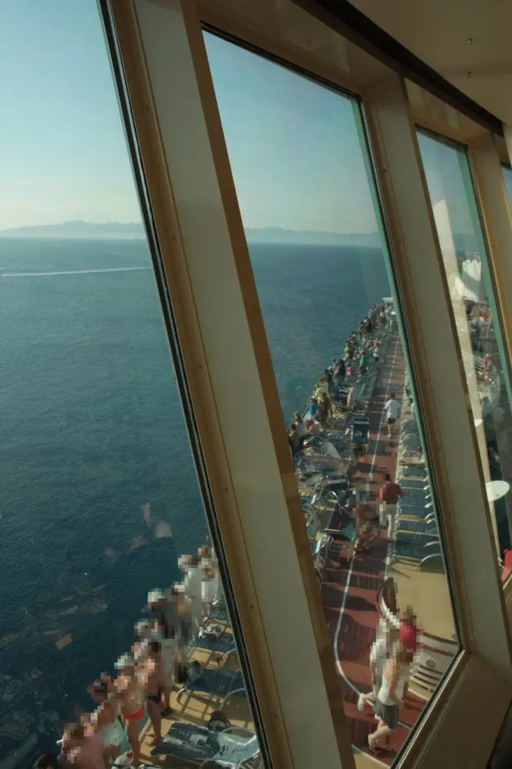 Mariner otS Joggingstrecke auf Sonnendeck