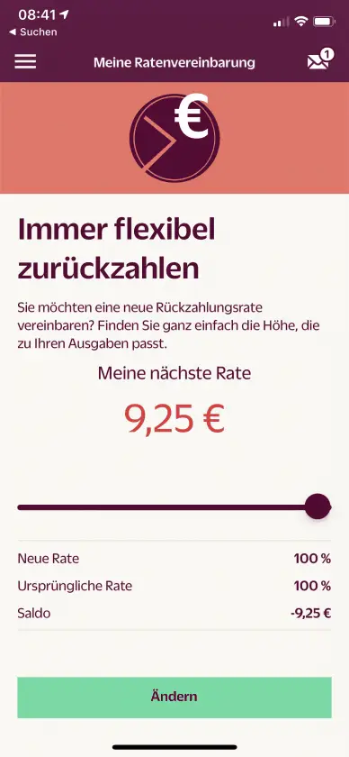 Hanseatic Bank App Ratenzahlung